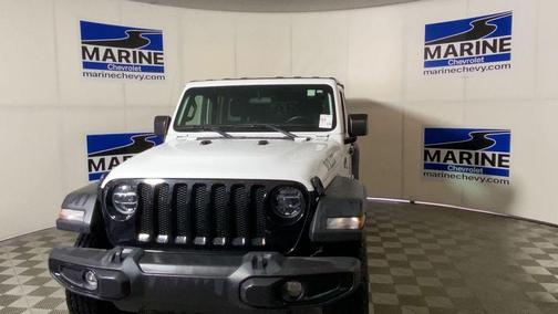 Bright White Clearcoat 2022 Jeep Wrangler Willys