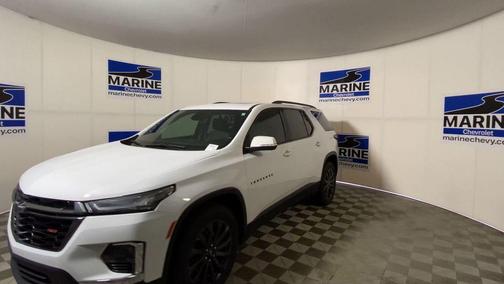Summit White 2023 Chevrolet Traverse RS