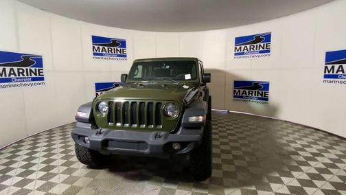 Sarge Green Clearcoat 2023 Jeep Wrangler Sport S