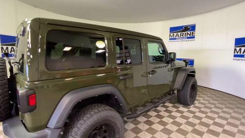 Sarge Green Clearcoat 2023 Jeep Wrangler Sport S
