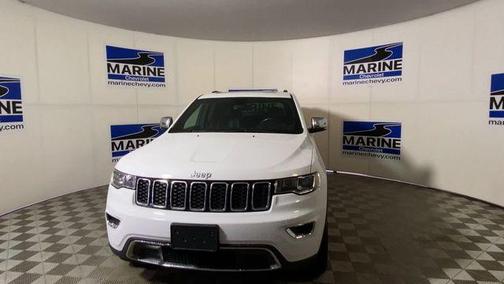 Bright White Clearcoat 2021 Jeep Grand Cherokee Limited