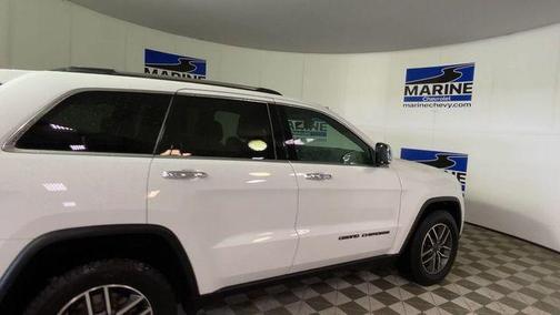 Bright White Clearcoat 2021 Jeep Grand Cherokee Limited