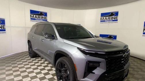 Sterling Gray Metallic 2026 Chevrolet Traverse RS