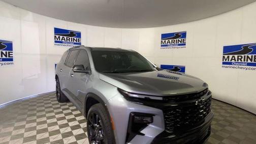Sterling Gray Metallic 2026 Chevrolet Traverse RS