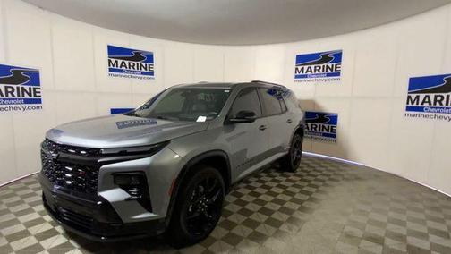 Sterling Gray Metallic 2026 Chevrolet Traverse RS