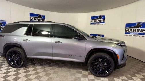Sterling Gray Metallic 2026 Chevrolet Traverse RS