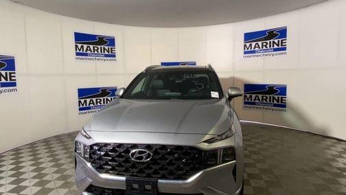 Shimmering Silver 2023 Hyundai SANTA FE Calligraphy
