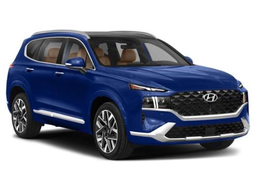 Shimmering Silver 2023 Hyundai SANTA FE Calligraphy