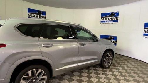 Shimmering Silver 2023 Hyundai SANTA FE Calligraphy