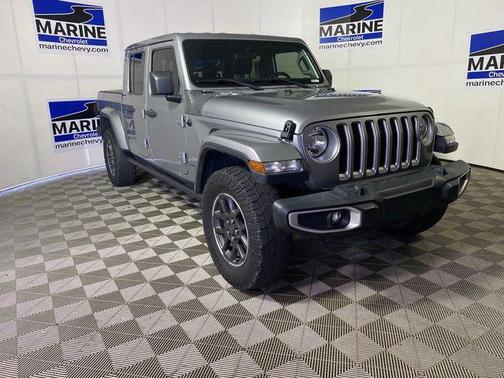 Billet Silver Metallic Clearcoat 2021 Jeep Gladiator Overland