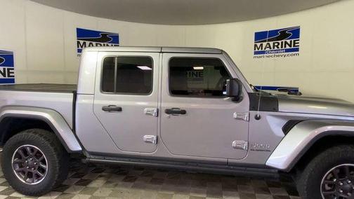 Billet Silver Metallic Clearcoat 2021 Jeep Gladiator Overland
