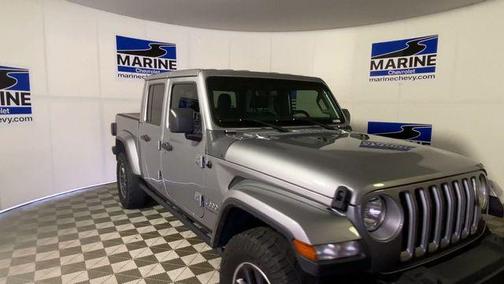 Billet Silver Metallic Clearcoat 2021 Jeep Gladiator Overland