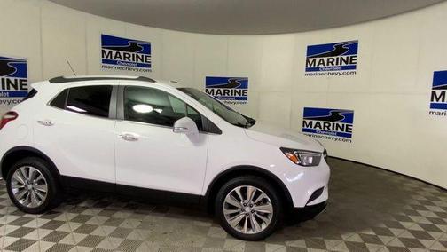 Summit White 2019 Buick Encore Preferred
