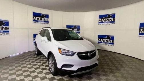 Summit White 2019 Buick Encore Preferred