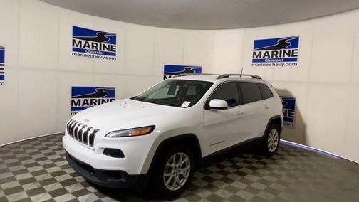 Bright White Clearcoat 2018 Jeep Cherokee Latitude