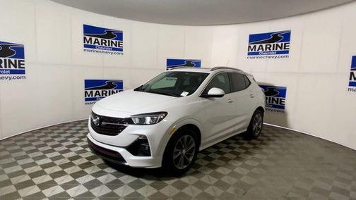 White Frost Tricoat 2022 Buick Encore GX Select