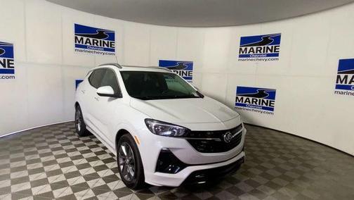 White Frost Tricoat 2022 Buick Encore GX Select