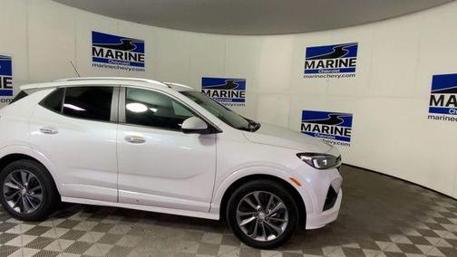 White Frost Tricoat 2022 Buick Encore GX Select