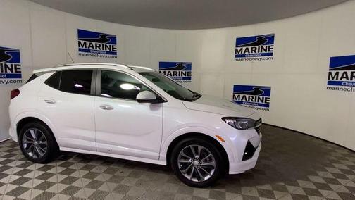 White Frost Tricoat 2022 Buick Encore GX Select