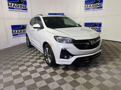 White Frost Tricoat 2022 Buick Encore GX Select