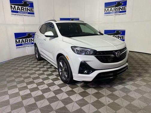 White Frost Tricoat 2022 Buick Encore GX Select
