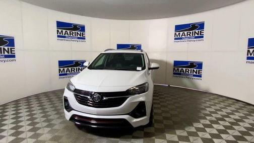 White Frost Tricoat 2022 Buick Encore GX Select