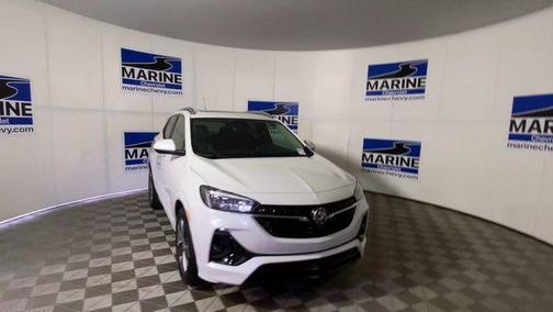 White Frost Tricoat 2022 Buick Encore GX Select