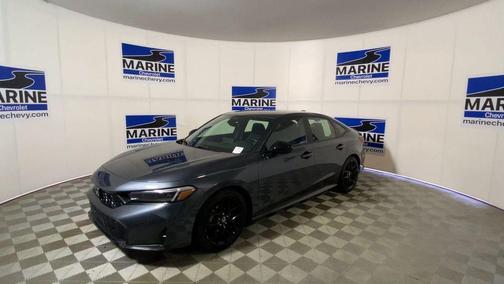 Meteorite Gray Metallic 2025 Honda Civic Sport