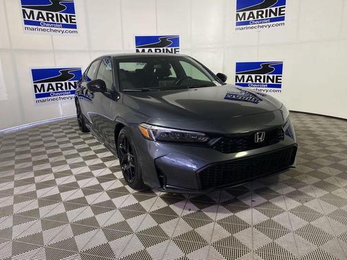 Meteorite Gray Metallic 2025 Honda Civic Sport