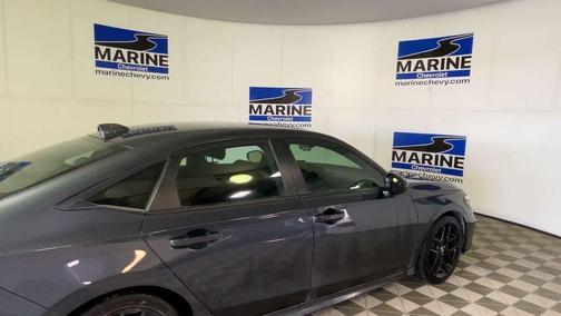 Meteorite Gray Metallic 2025 Honda Civic Sport