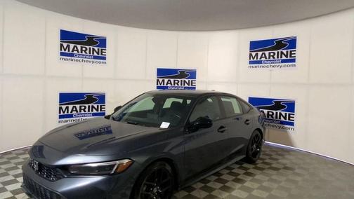 Meteorite Gray Metallic 2025 Honda Civic Sport