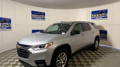 Silver Ice Metallic 2020 Chevrolet Traverse LS