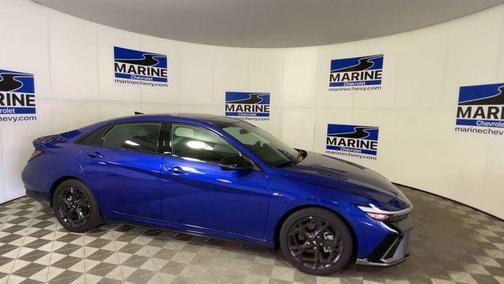 Intense Blue 2025 Hyundai ELANTRA N Line