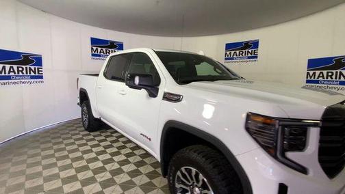 Summit White 2023 GMC Sierra 1500 AT4