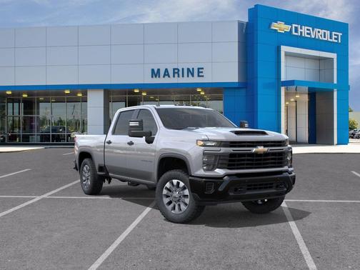 Sterling Gray Metallic 2026 Chevrolet Silverado 2500 Custom