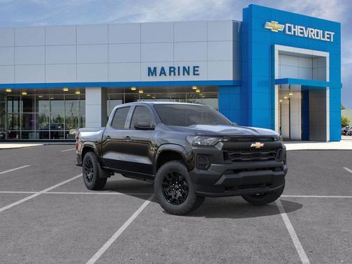 Black 2026 Chevrolet Colorado WT