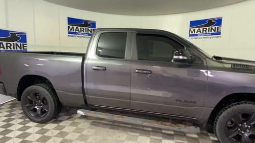 Granite Crystal Metallic Clearcoat 2021 RAM 1500 Big Horn/Lone Star