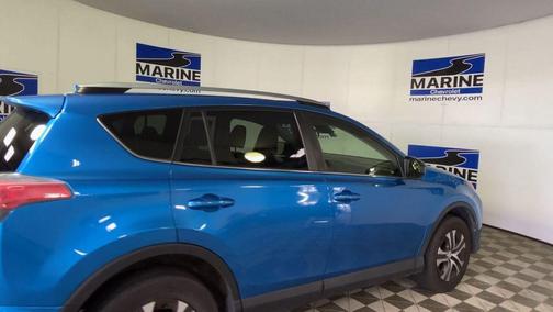 Electric Storm Blue 2017 Toyota RAV4 LE