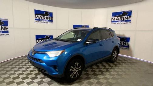 Electric Storm Blue 2017 Toyota RAV4 LE