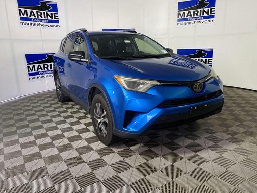 Electric Storm Blue 2017 Toyota RAV4 LE