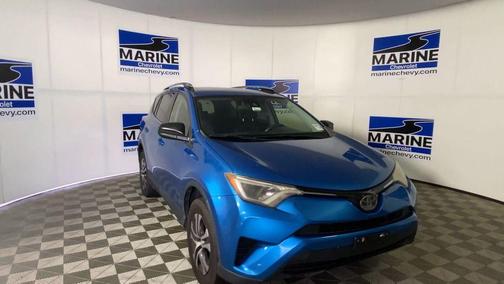 Electric Storm Blue 2017 Toyota RAV4 LE