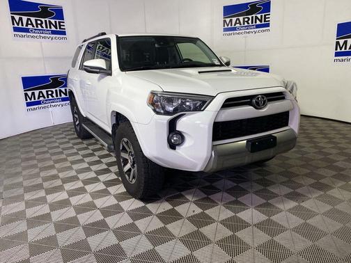 Super White 2020 Toyota 4Runner TRD Off Road Premium