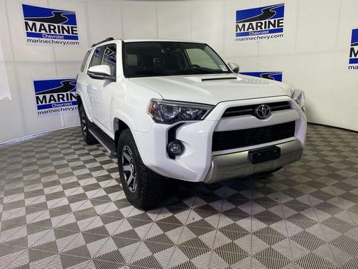 Super White 2020 Toyota 4Runner TRD Off Road Premium