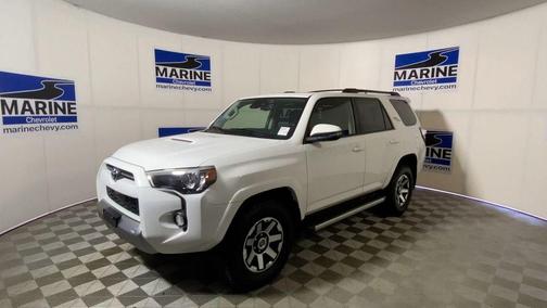 Super White 2020 Toyota 4Runner TRD Off Road Premium