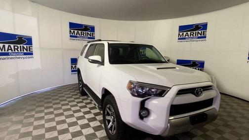 Super White 2020 Toyota 4Runner TRD Off Road Premium