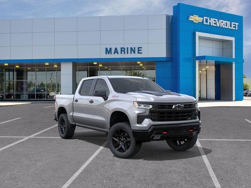 Sterling Gray Metallic 2026 Chevrolet Silverado 1500 LT Trail Boss