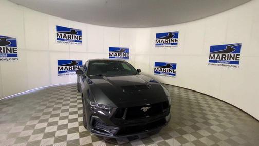 Shadow Black 2025 Ford Mustang GT