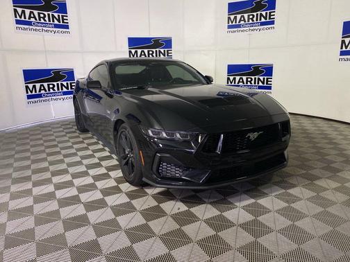 Shadow Black 2025 Ford Mustang GT