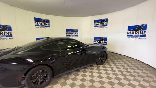 Shadow Black 2025 Ford Mustang GT