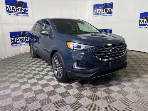 BALTIC SEA GREEN 2019 Ford Edge Titanium